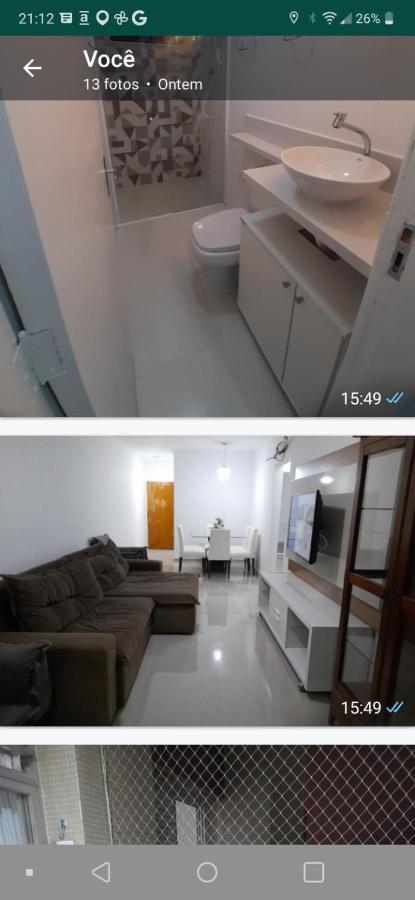Apartamento Pe Na Areia 과루자 외부 사진